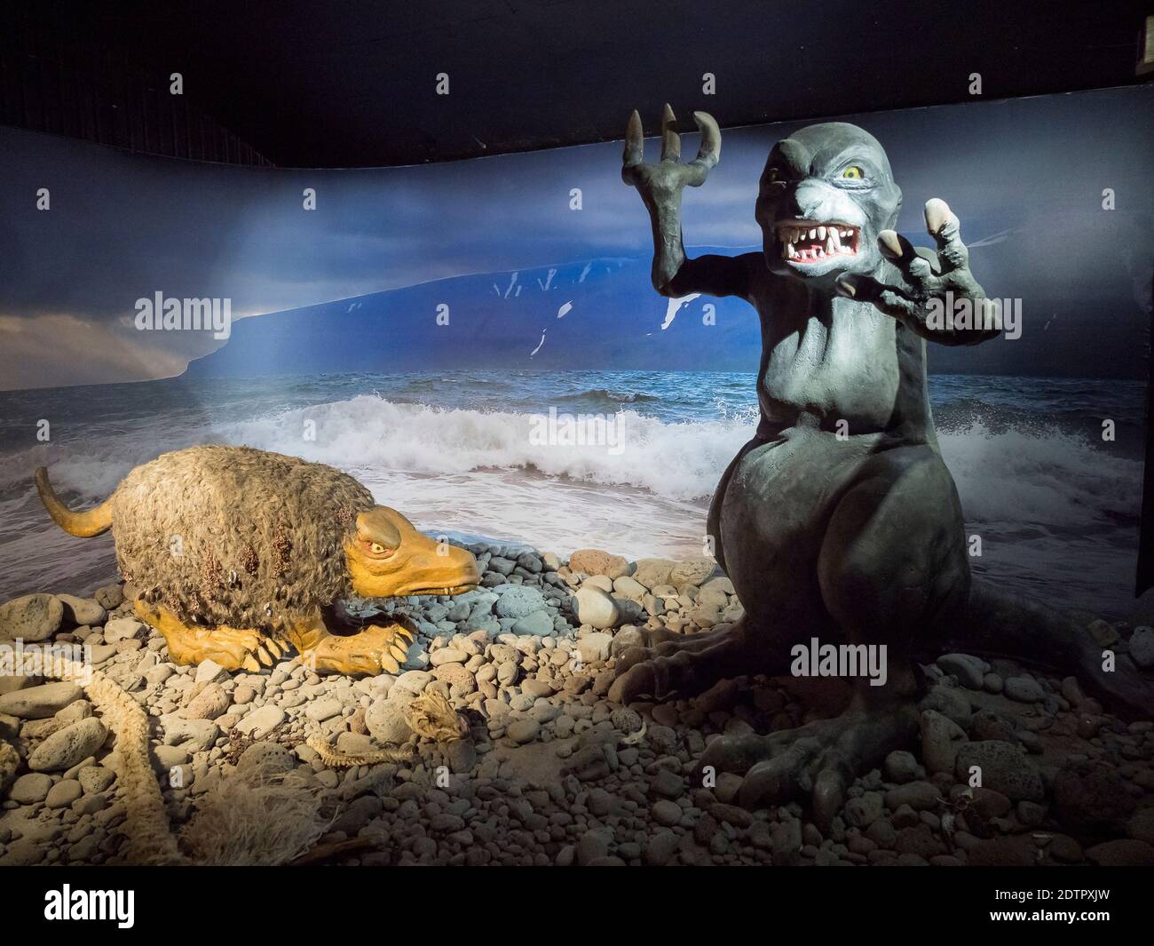 Icelandic sea monster museum hi-res stock photography and images - Alamy