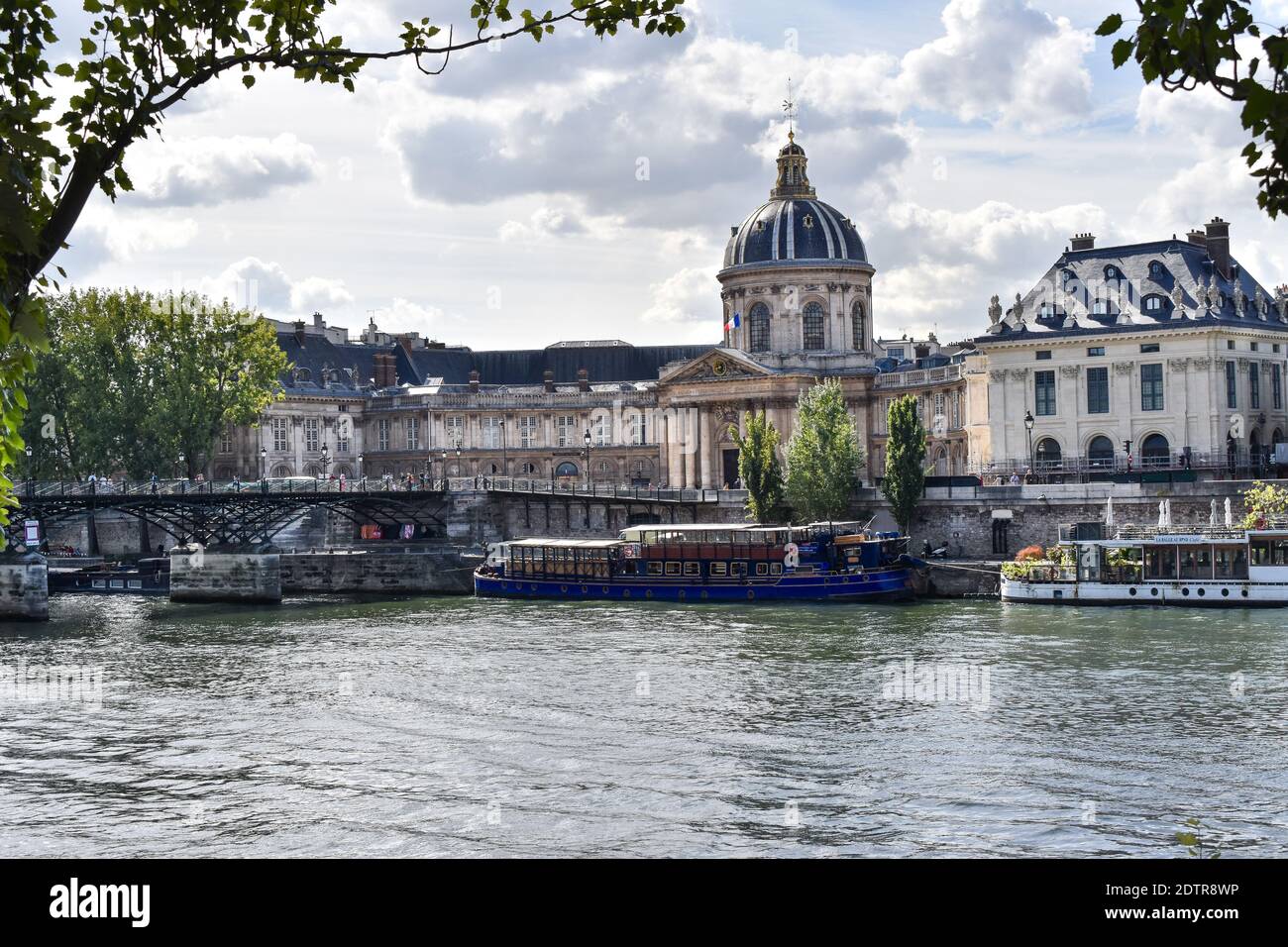 A mesmerizing shot of the French Institute (Institut de France) in Paris Stock Photo