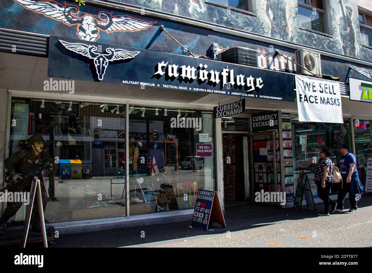 Army surplus retail hi-res stock photography and images - Alamy
