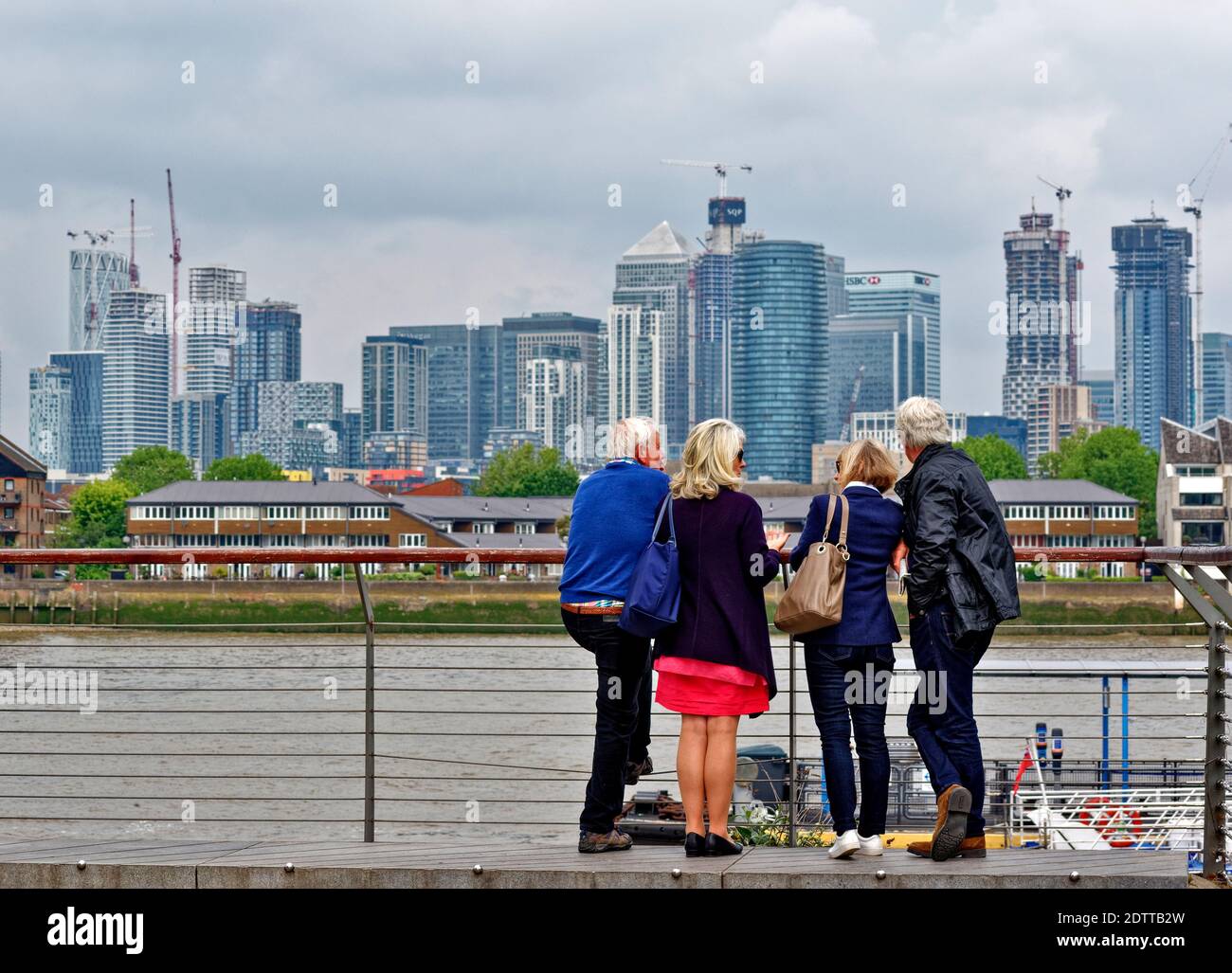Canary wharf london history hi-res stock photography and images - Alamy