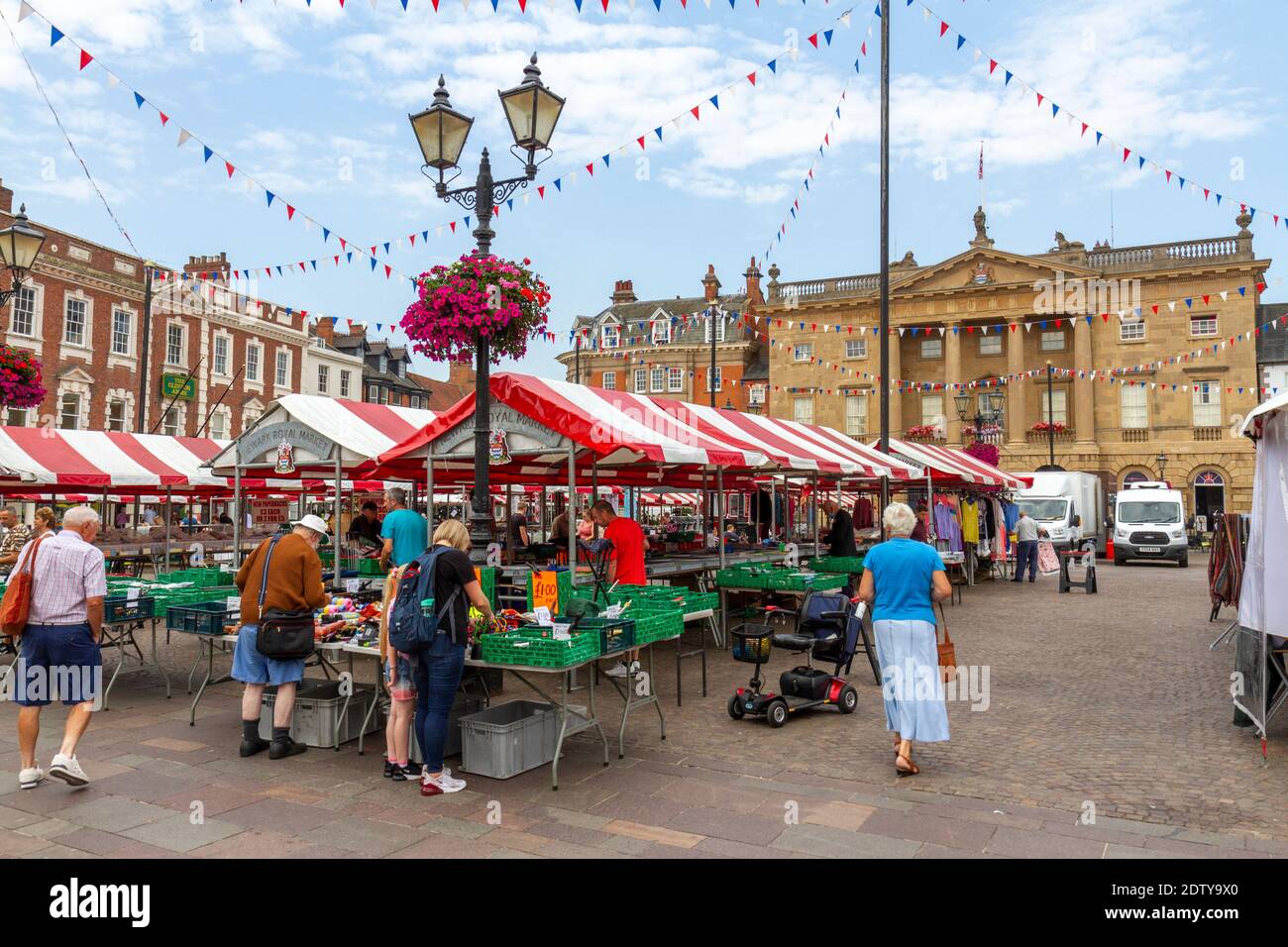 Newark Royal Market, Market Place, NewarkonTrent, Nottinghamshire, UK