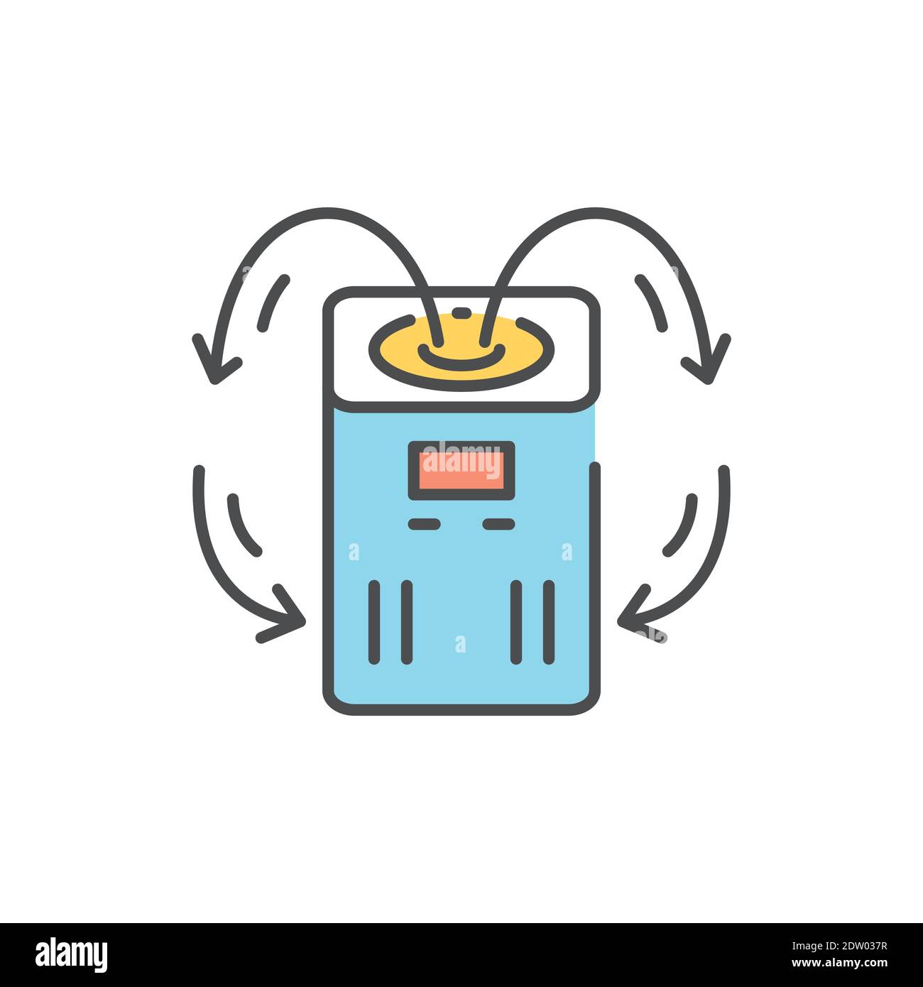 Air purification Stock Vector Images - Alamy
