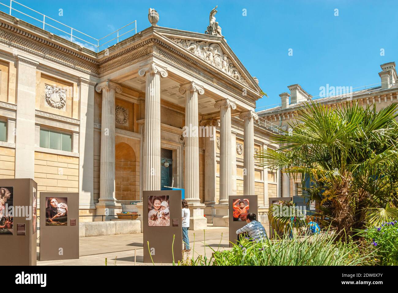 Ashmolean Museum of Art & Archeology in Oxford, Oxfordshire, England Stock Photo
