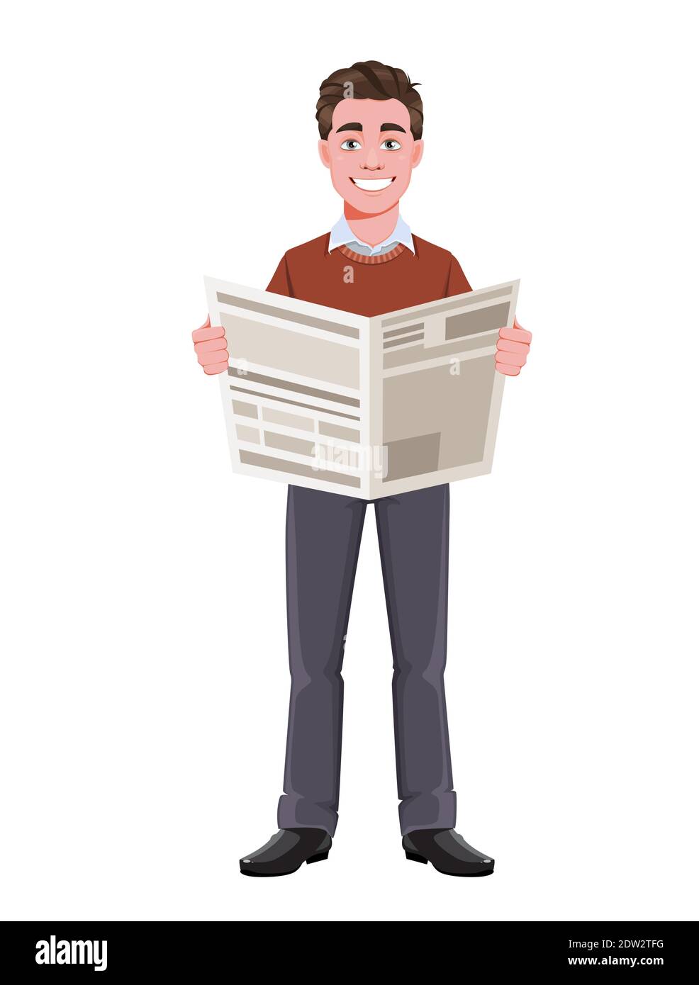 Newspaper Cartoon Character Hi-res Stock Photography And Images - Alamy