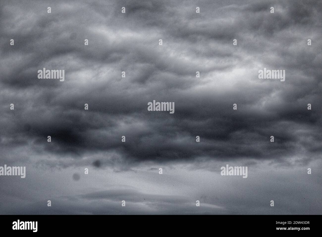 gray clouds edited for background and textures Stock Photo