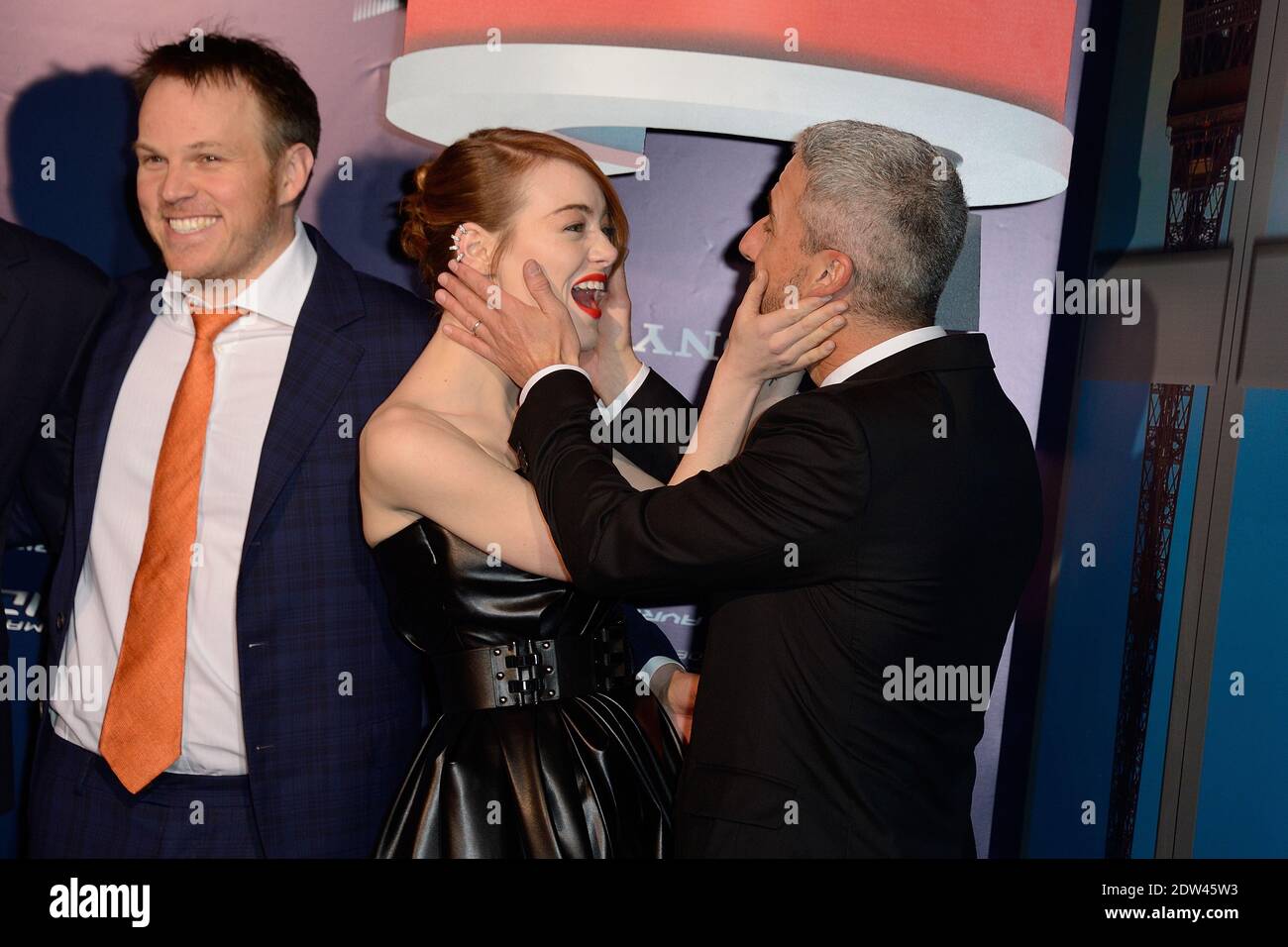 The cast of 'The Amazing Spider-Man 2' light the Empire State Building  Featuring: Matthew Tolmach