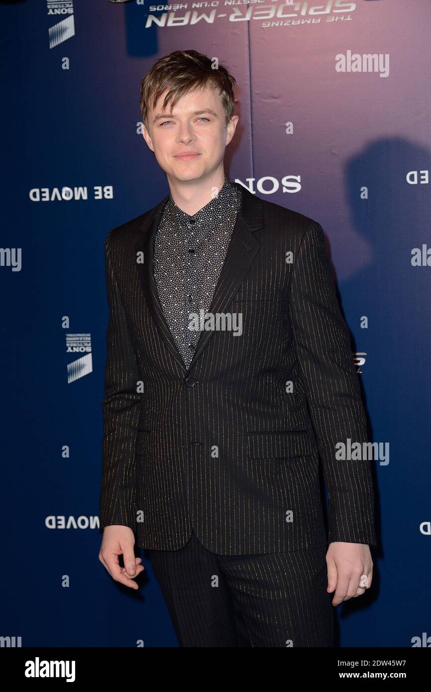 Dane Dehaan attending the premiere of the film The Amazing Spiderman 2 held at Le Grand Rex in Paris France on April 11, 2014. Photo by Nicolas Briquet/ABACAPRESS.COM Stock Photo