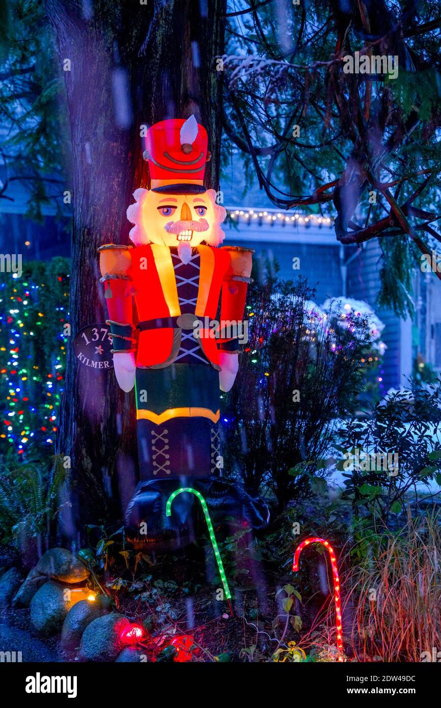 Vancouver christmas light display hires stock photography and images