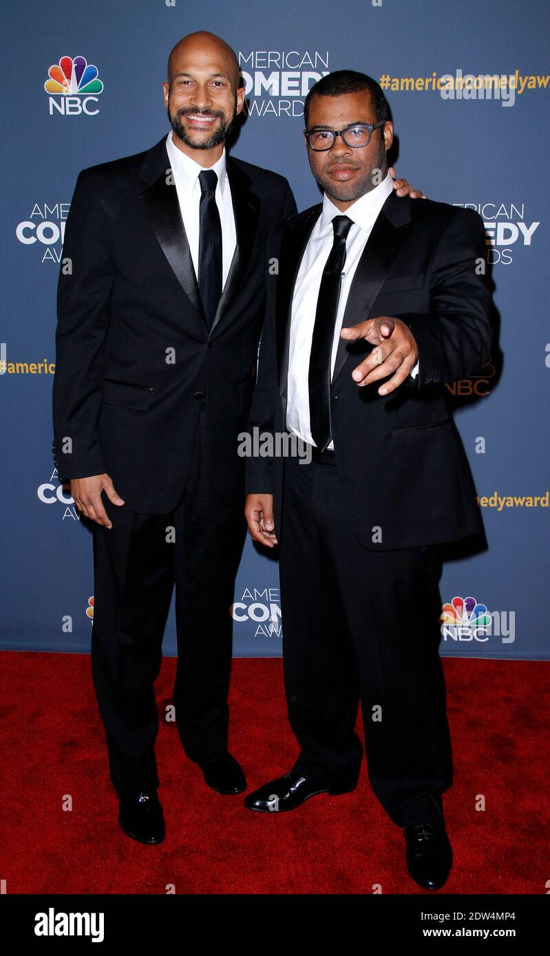 Keegan-Michael Key and Jordan Peele attend the 2014 American Comedy Awards  at the Hammerstein Ballroom in New York City, NY, USA, on April 26 2014.  Photo by Donna Ward/ABACAPRESS.COM Stock Photo -