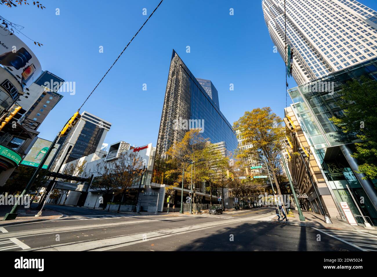 Omni hotel Downtown Charlotte NC USA Stock Photo