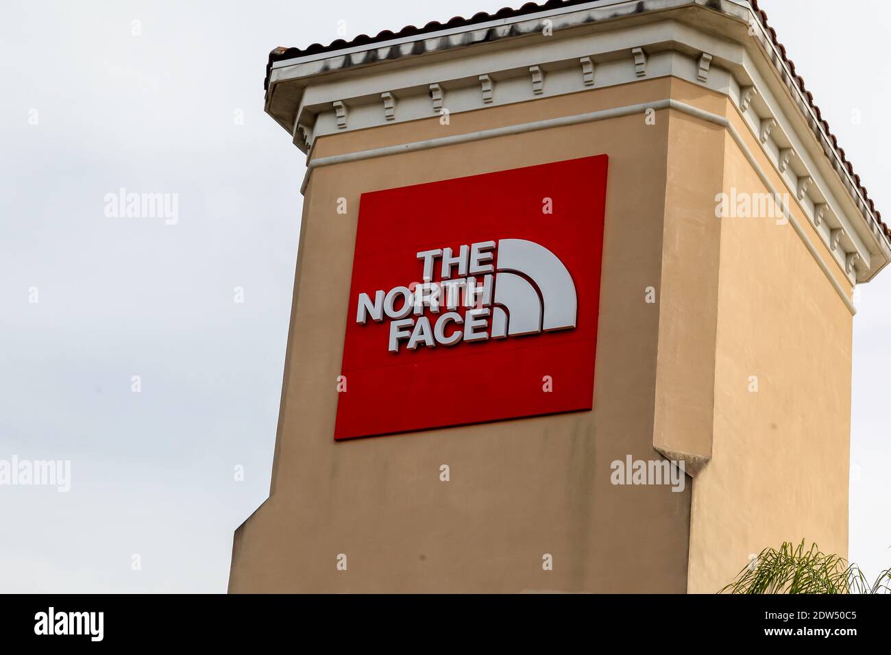 The North Face sign at Premium outlets in Orlando, Florida, USA Stock Photo  - Alamy