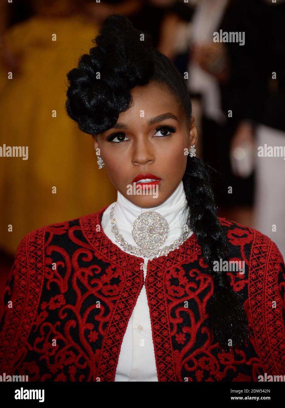 Janelle Monae attends the 2014 Metropolitan Museum of Art's Costume