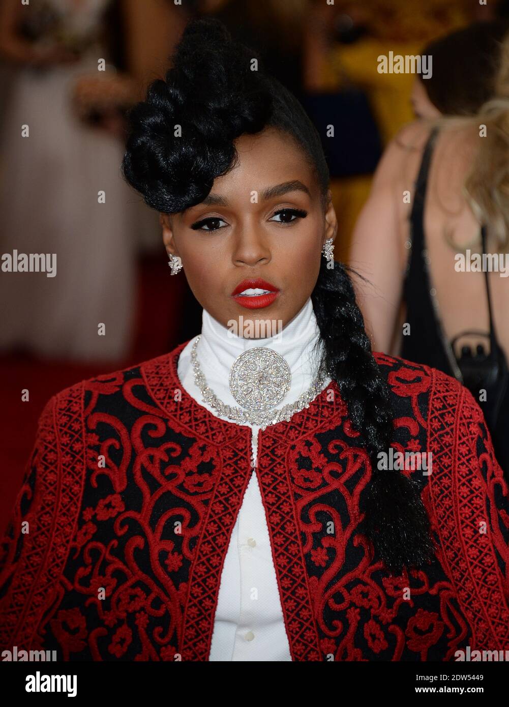 Janelle Monae attends the 2014 Metropolitan Museum of Art's Costume