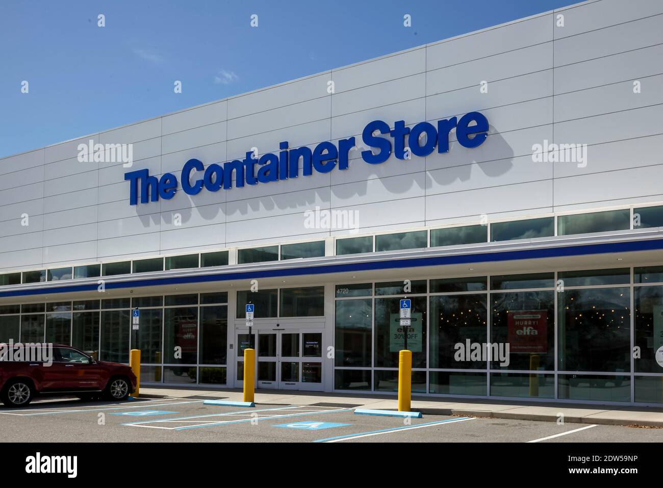 One of Container Store in Tampa, Florida, USA. Stock Photo