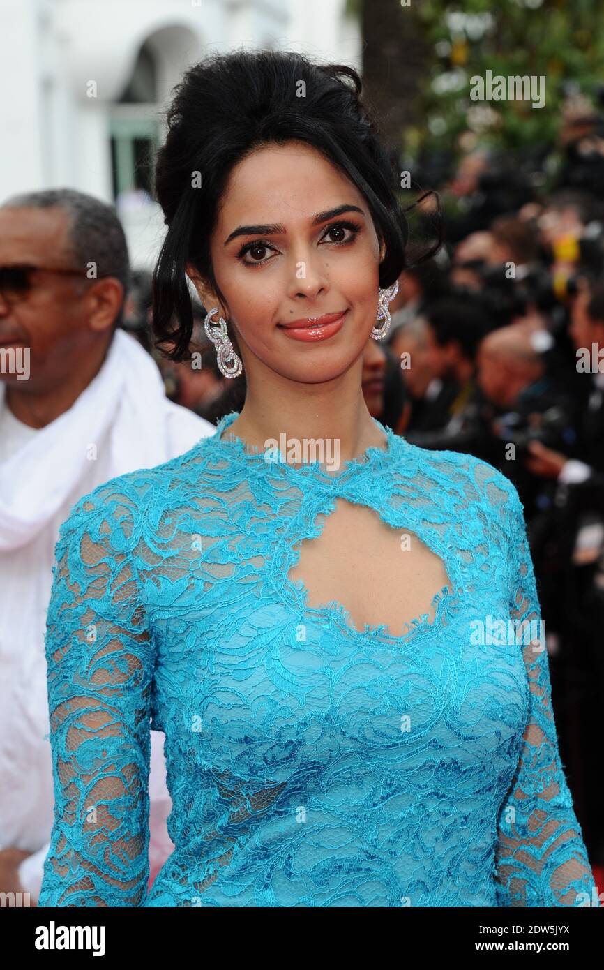 Mallika Sherawat arriving on the red carpet of Grace De Monaco