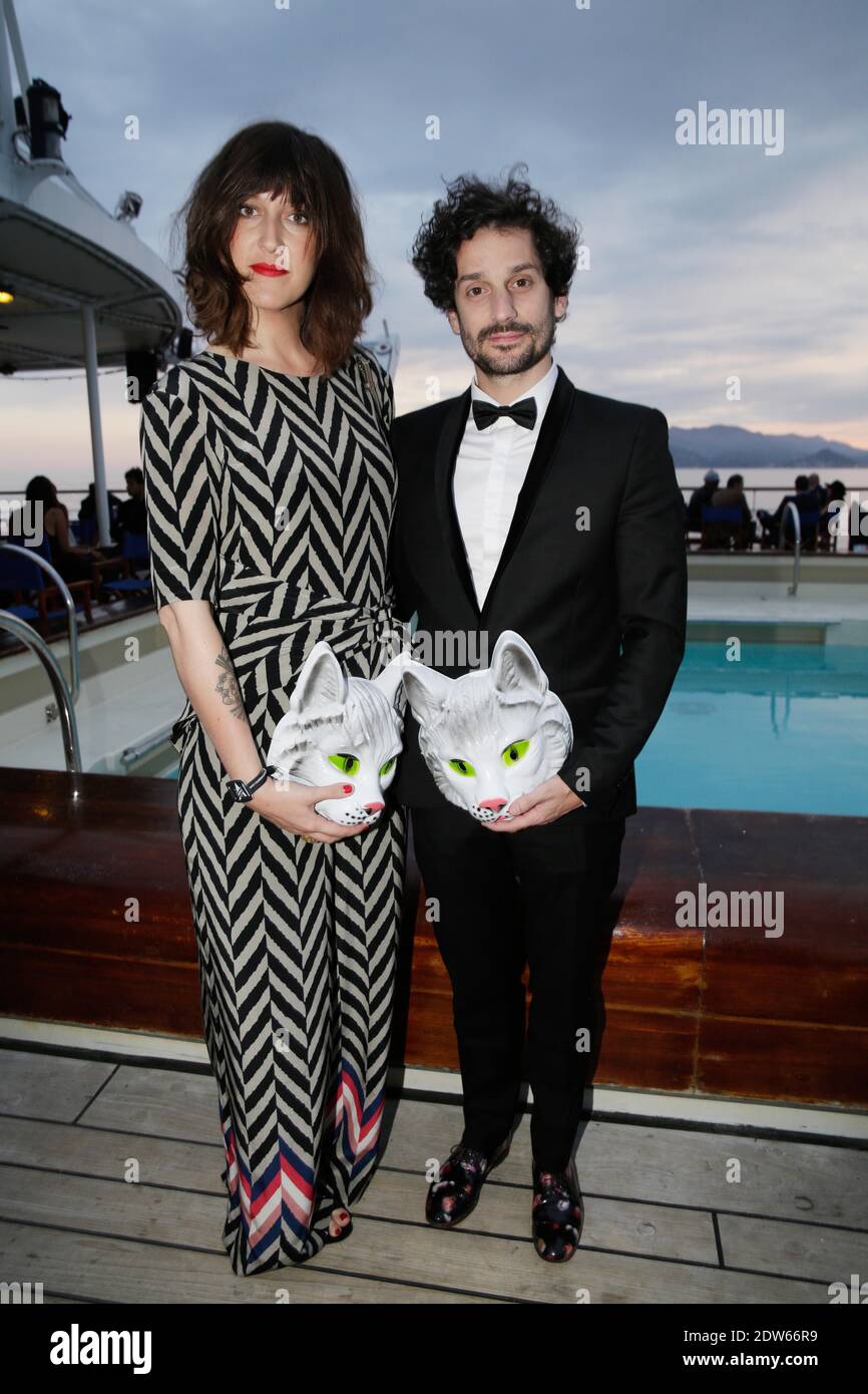 Daphne Burki and Gunther Love attending Reebok party celebrating the