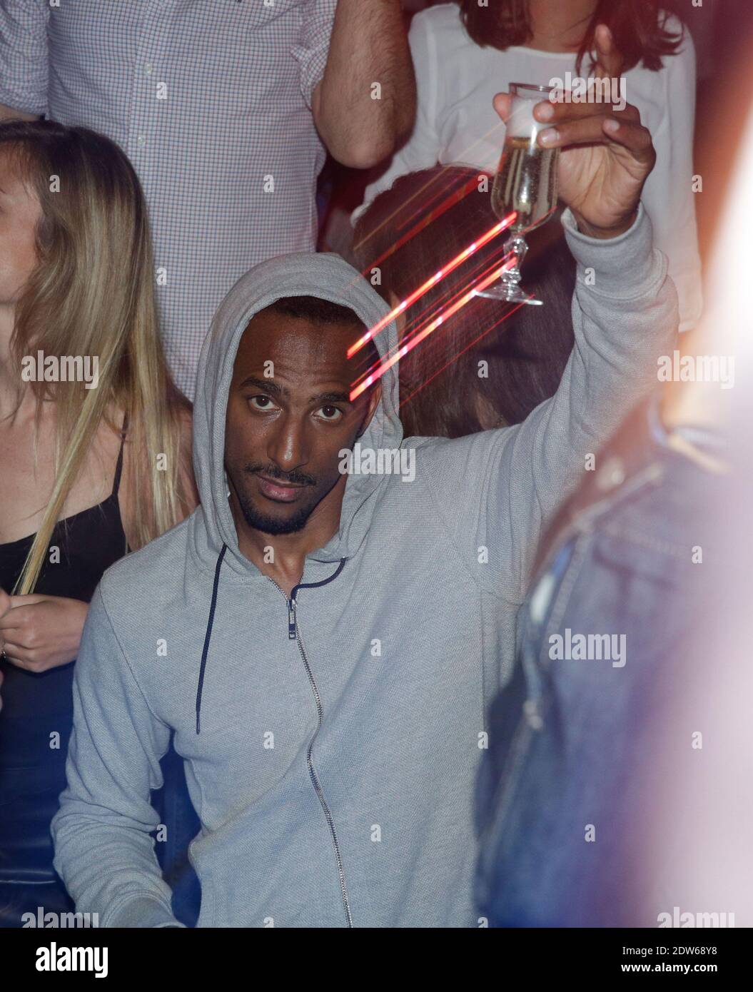 Exclusive - Stomy Bugsy attending the Reebok party held at Villa