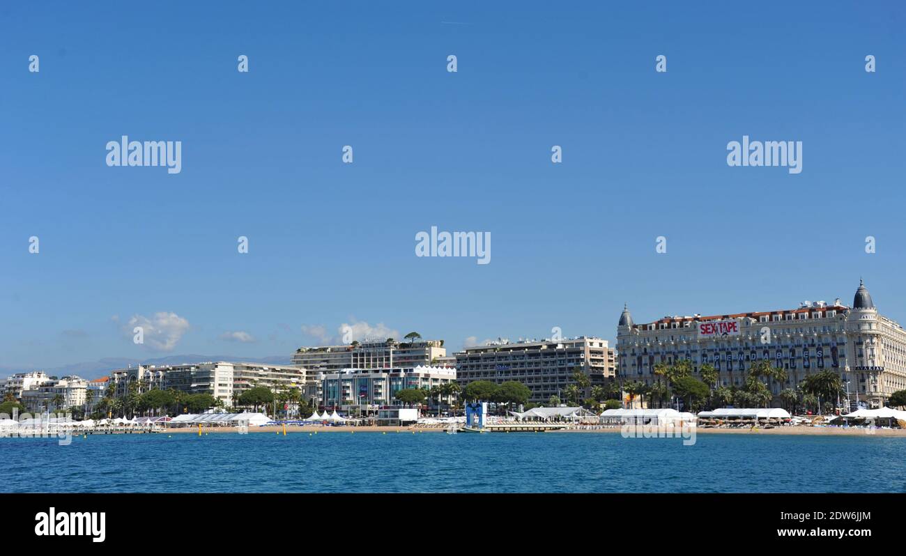 Bay of Cannes, Southern France, on May 18, 2014. Photo by JMP/ABACAPRESS.COM Stock Photo
