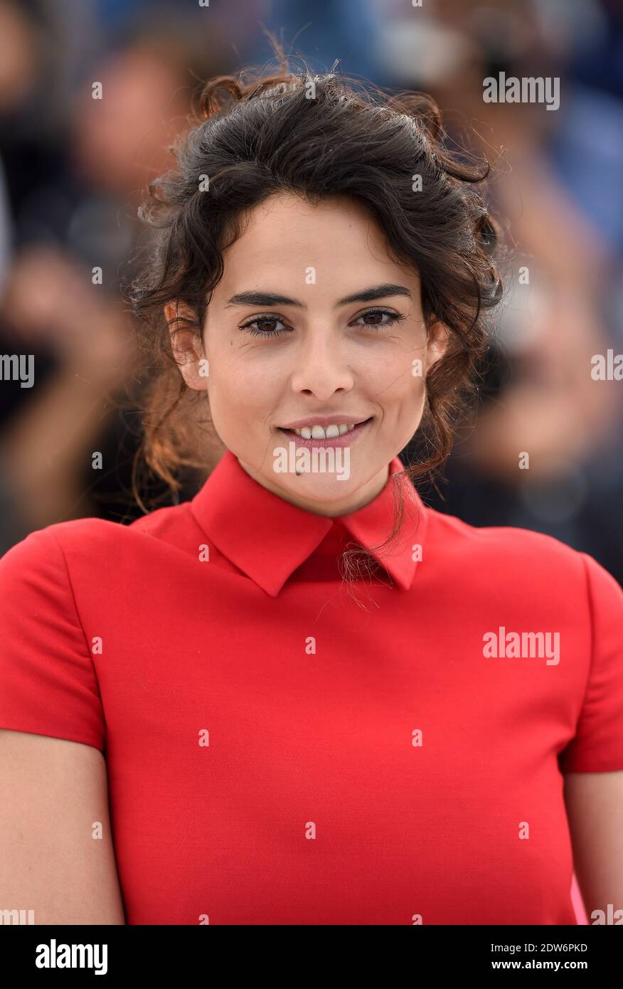 Nailia Harzoune posing at the photocall for the film Geronimo held at