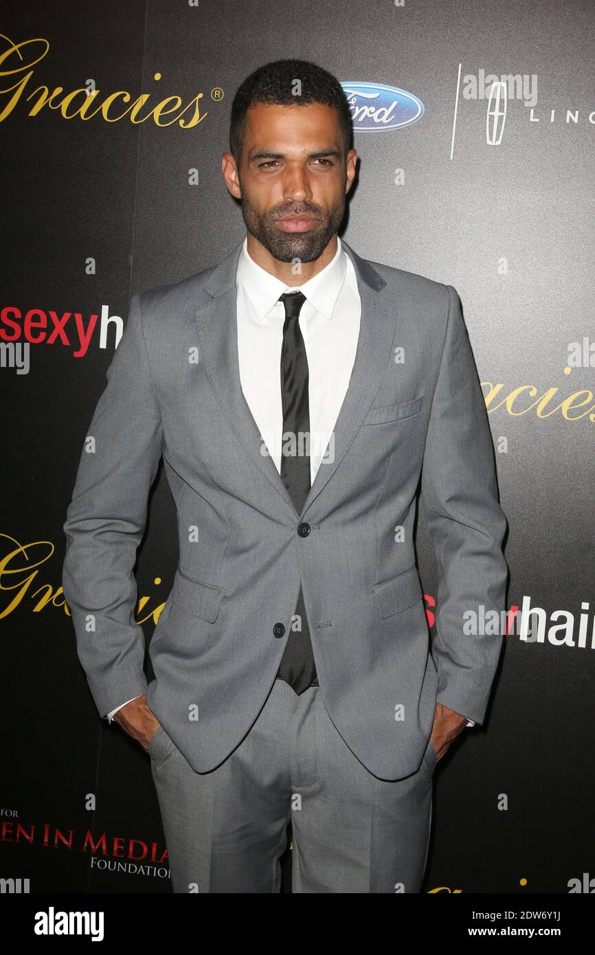 Cottrell Guidry arrives to the 39th Annual Gracie Awards in Beverly Hills, Los Angele, CA, USA