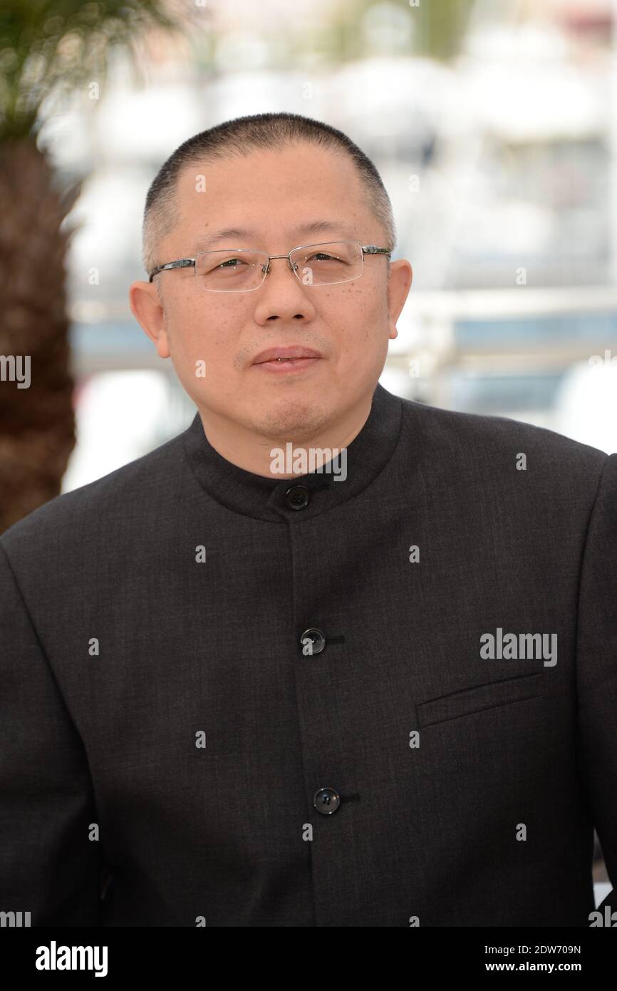 Director Wang Chao at the photocall for the film Fantasia held at the Palais Des Festivals as part of the 67th Cannes Film Festival in Cannes, France on May 21, 2014. Photo by Nicolas Briquet/ABACAPRESS.COM Stock Photo