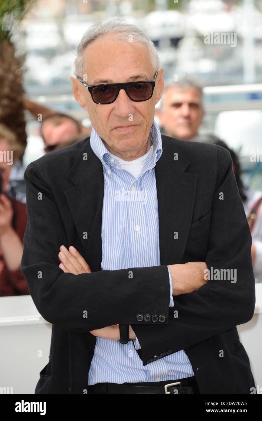 Andre Techine posing at the photocall for the film L’Homme Qu’on Aimait ...