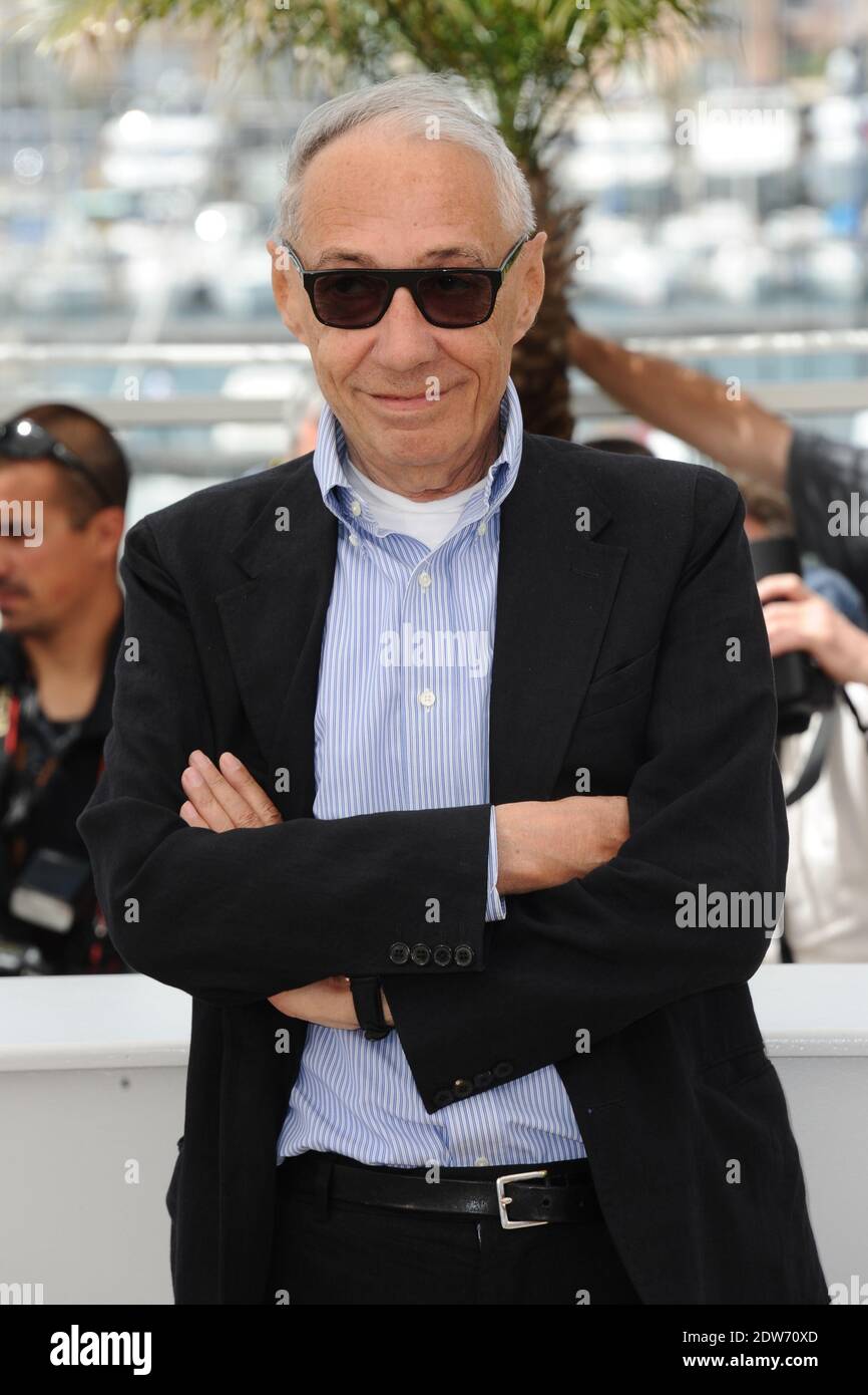 Andre Techine posing at the photocall for the film L’Homme Qu’on Aimait ...