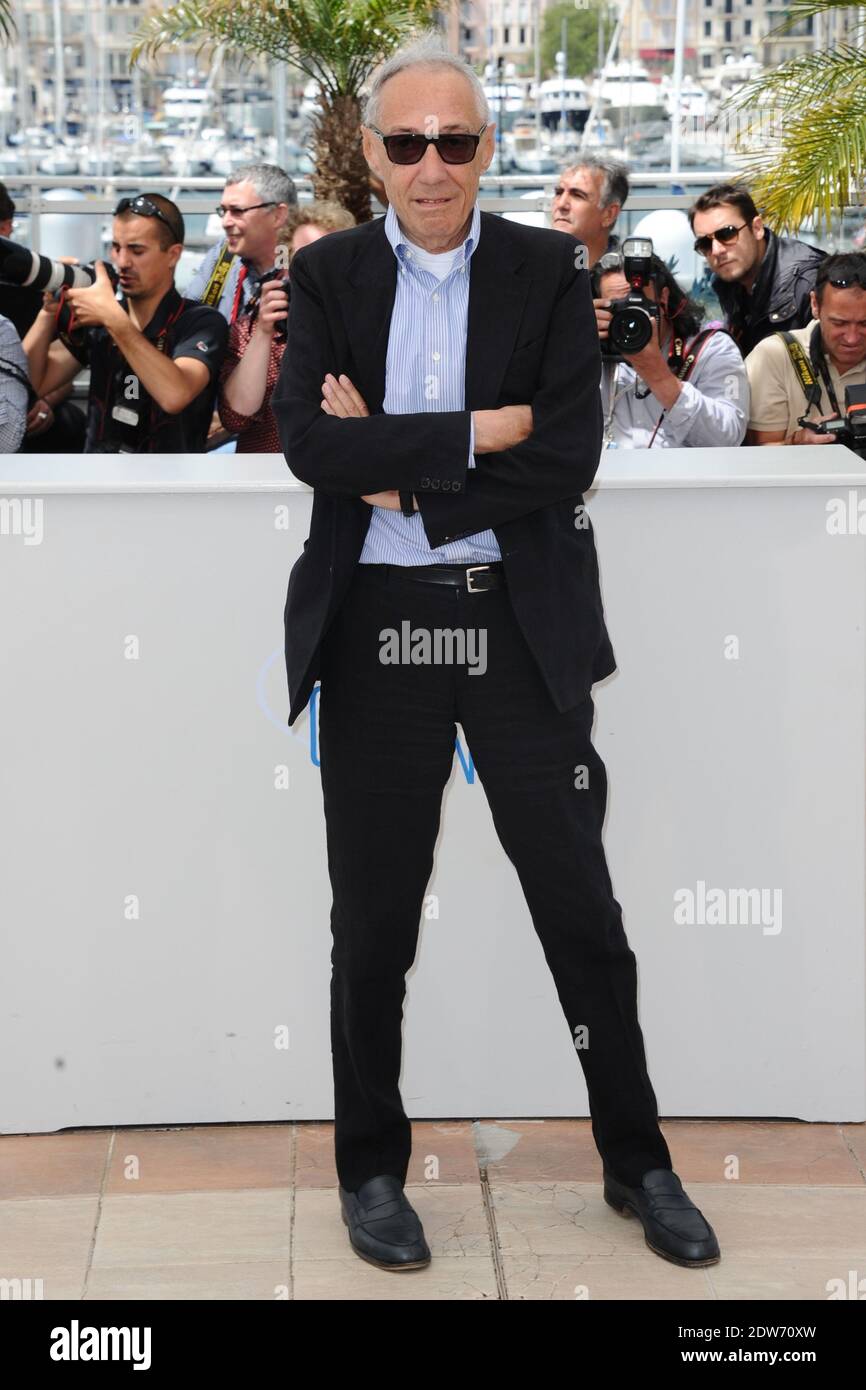 Andre Techine posing at the photocall for the film L’Homme Qu’on Aimait ...
