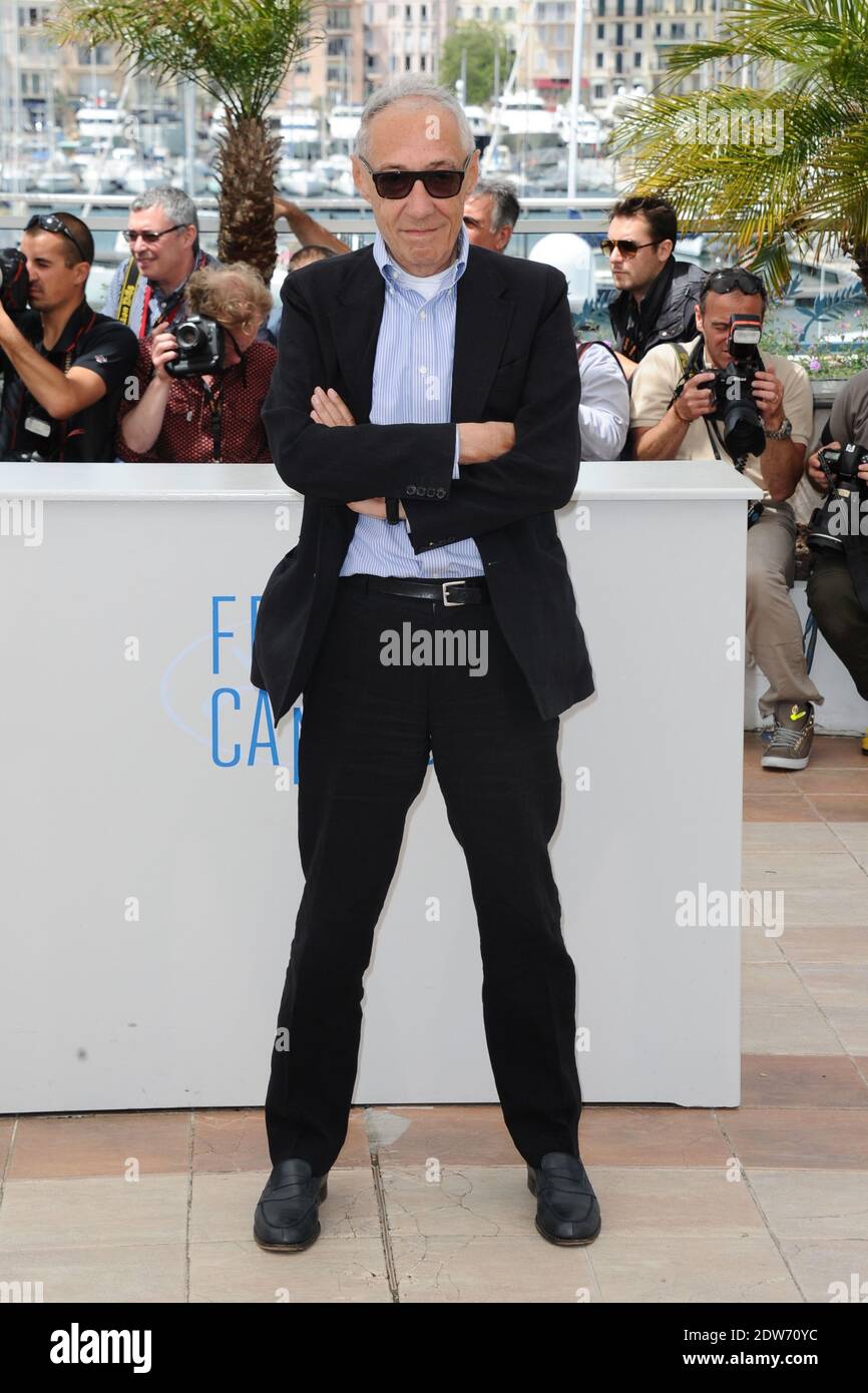 Andre Techine posing at the photocall for the film L’Homme Qu’on Aimait ...