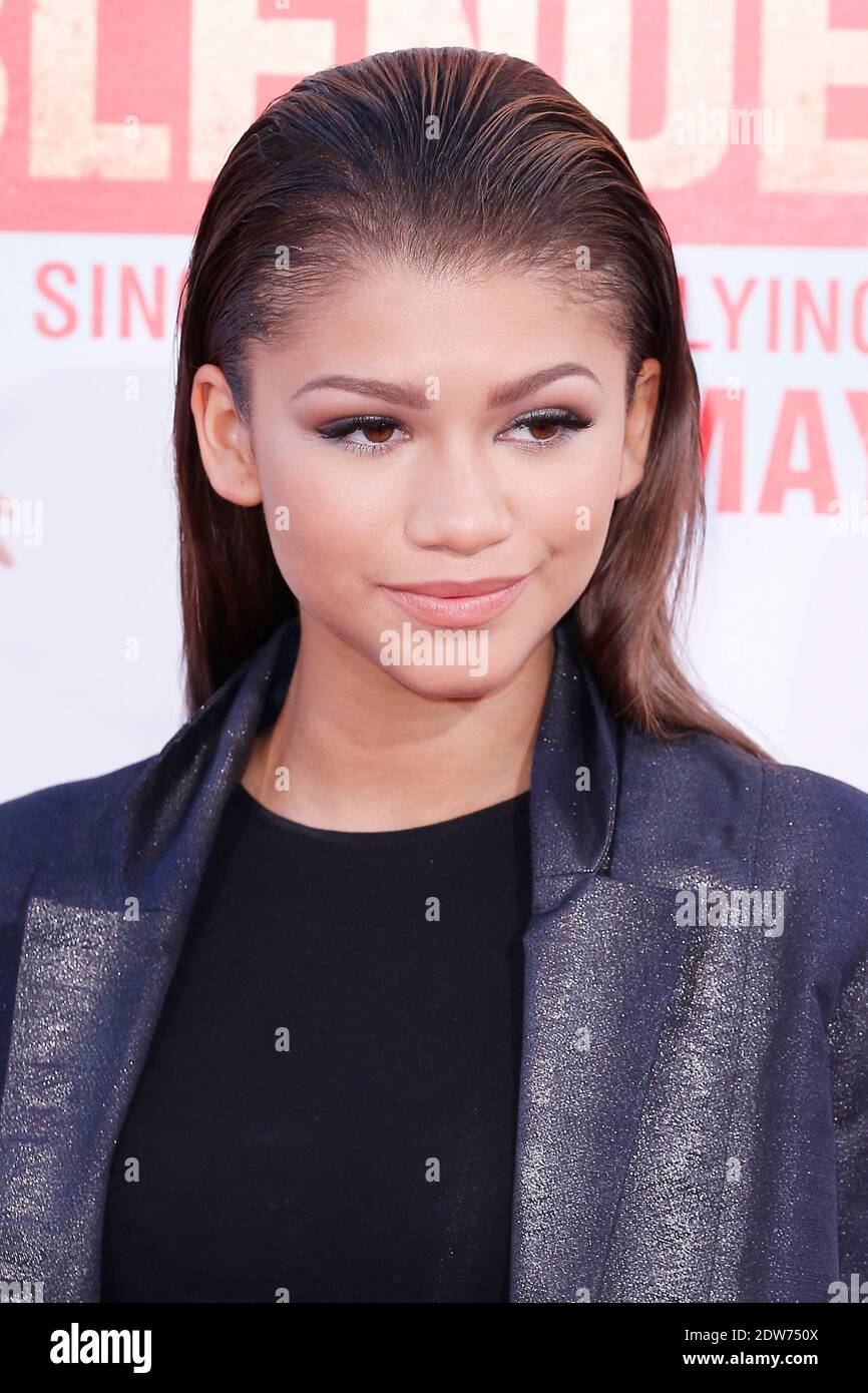 Zendaya attends the Blended premiere at TCL Chinese Theatre, in ...