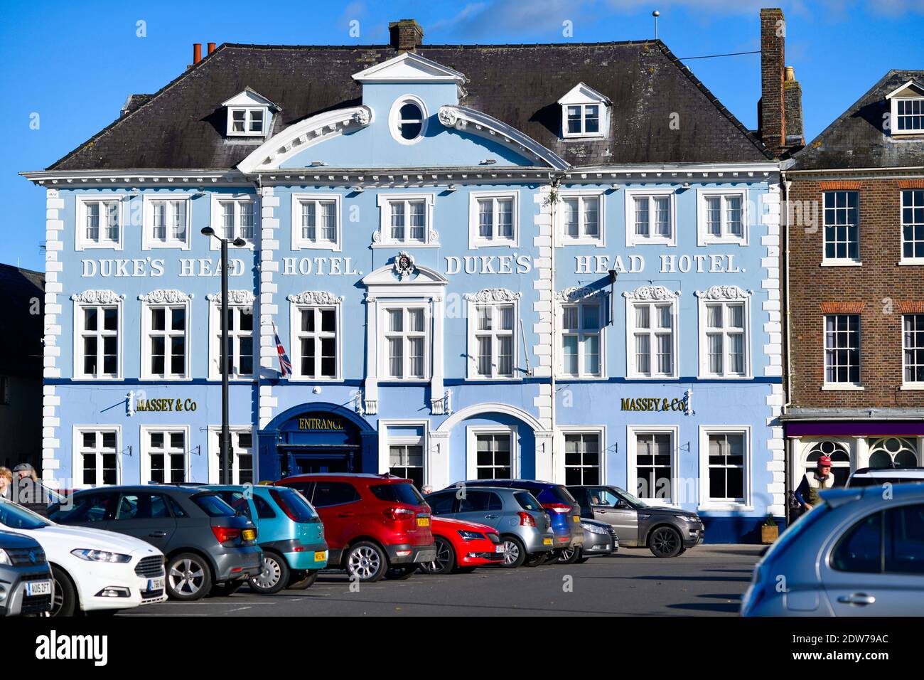 The Dukes Head hotel in Kings Lynn Stock Photo Alamy