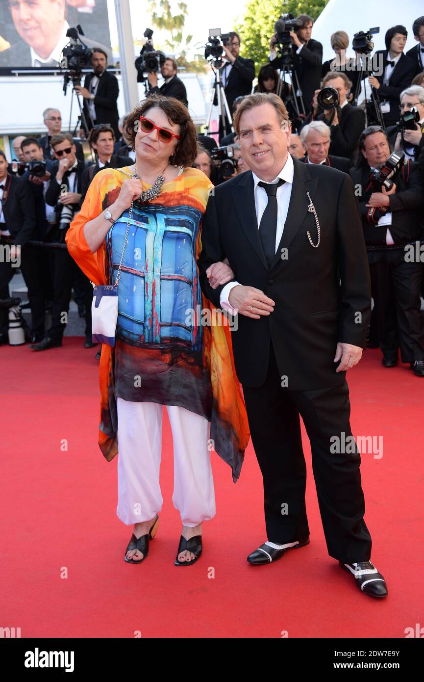 Timothy Spall, Shane Spall arriving at the Palais des Festivals for the closing ceremony and the screening of the film Pour Une Poignee De Dollars directed by Sergio Leone as part of the 67th Cannes Film Festival in Cannes, France on May 24, 2014. Photo by Nicolas Briquet/ABACAPRESS.COM Stock Photo