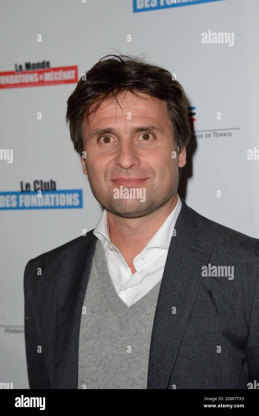 Fabrice Santoro attending the Sport Et Philanthropie party at Roland