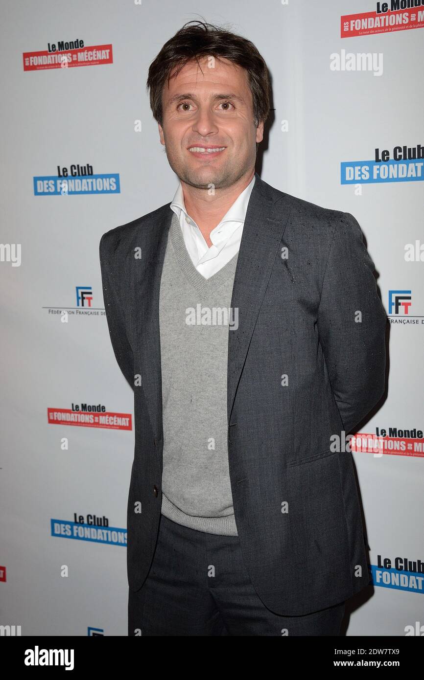 Fabrice Santoro attending the Sport Et Philanthropie party at Roland