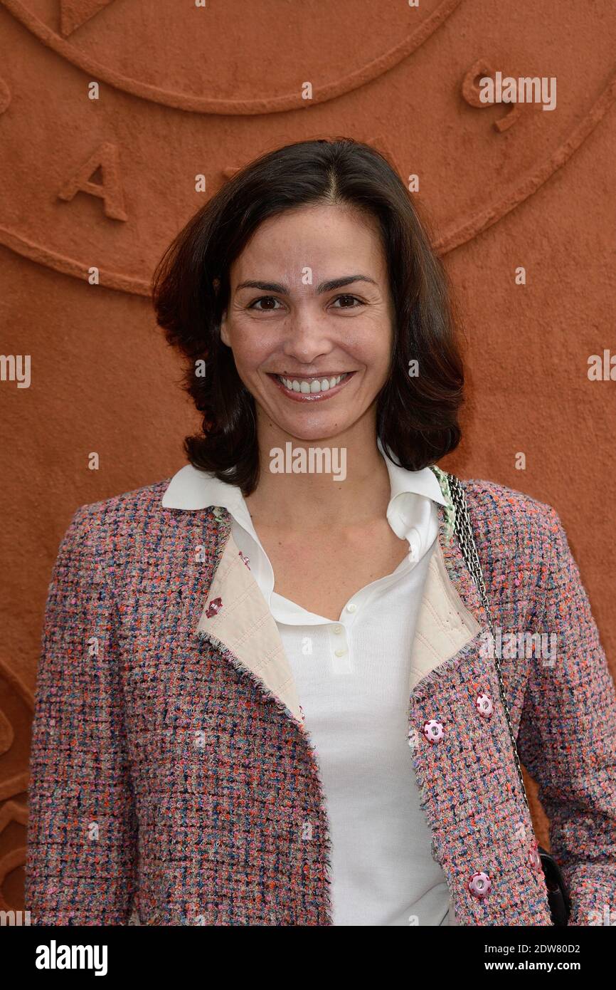Ines Sastre stops by the Village, the VIP quarter of the French Tennis