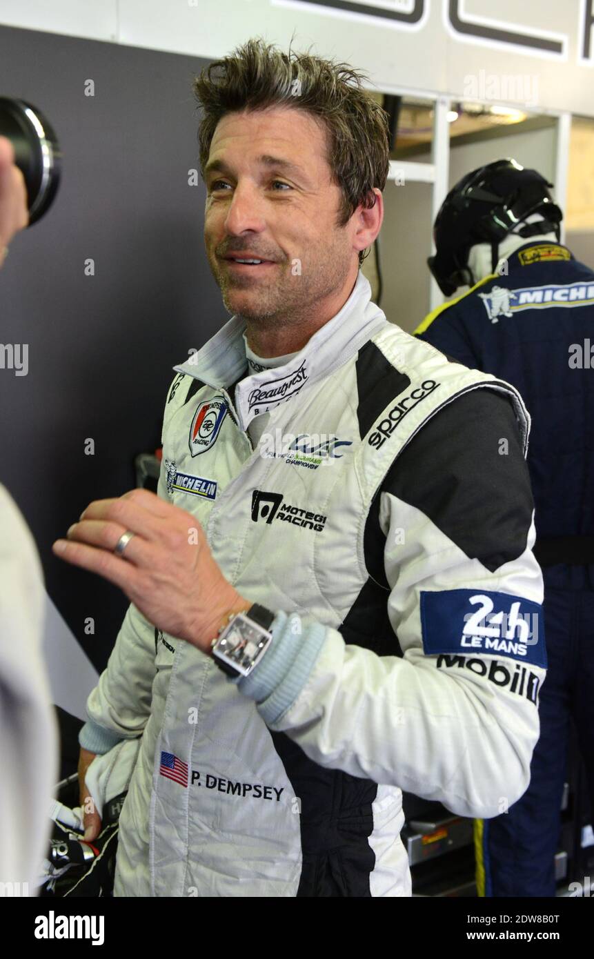US Actor And Driver Patrick Dempsey Of Racing Proton Usa Porsche 911 US Actor And Driver Patrick Dempsey Of Racing Proton Usa Porsche 911