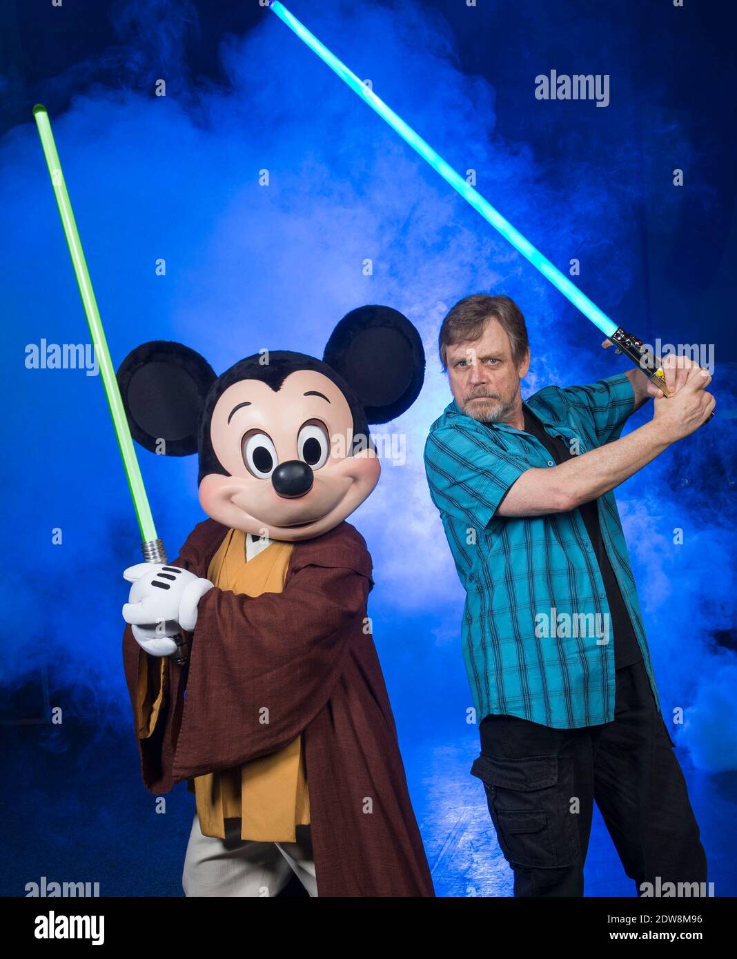 Actor Mark Hamill, who portrayed Luke 