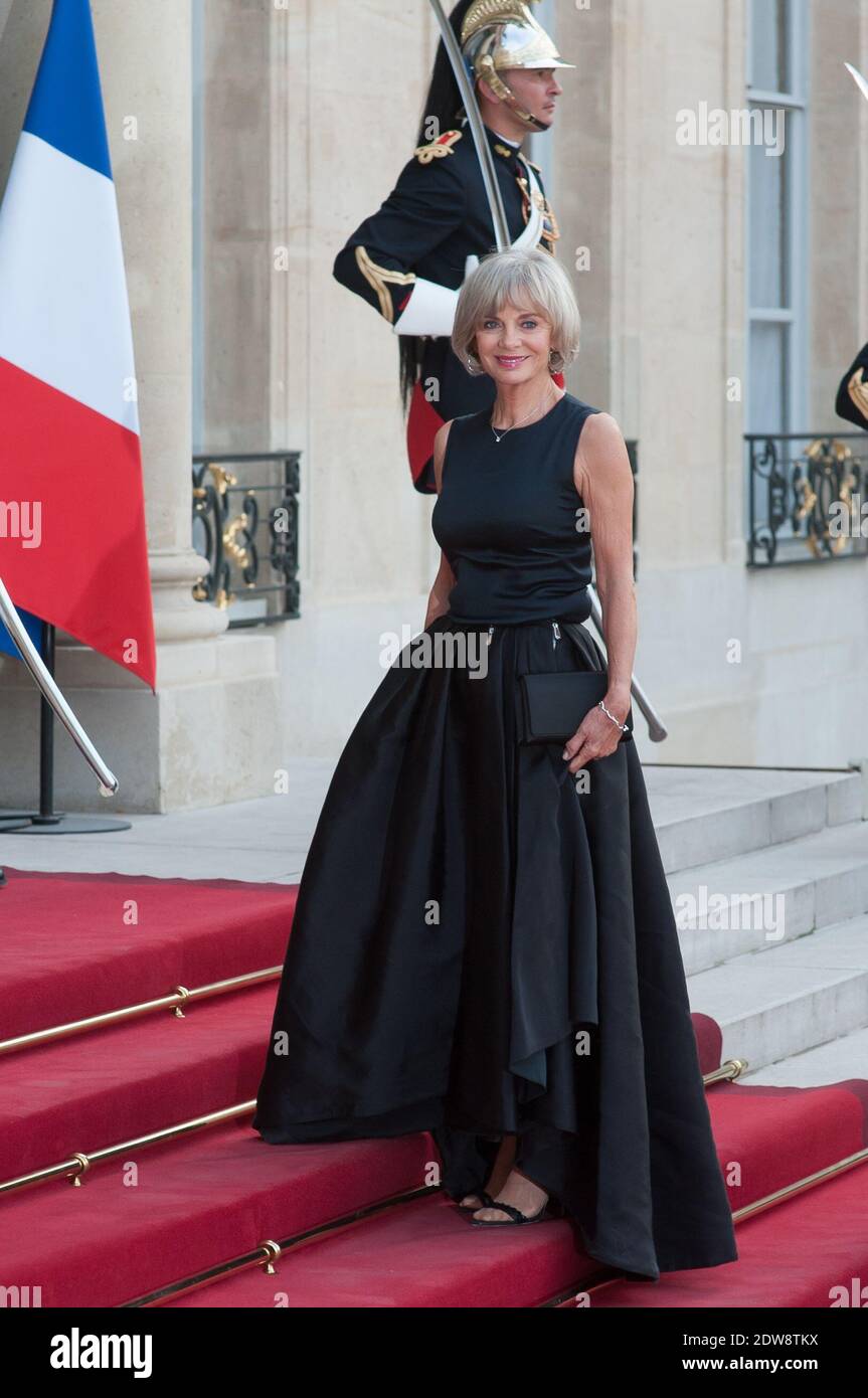 Elizabeth Guigou attends the State Banquet given in honour of HM The Queen Elizabeth II by French President Francois Hollande at the Elysee Palace, as part of the official ceremonies of the 70th Anniversary of the D Day, on June 6, 2014, in Paris, France. Photo by Thierry Orban/ABACAPRESS.COM Stock Photo