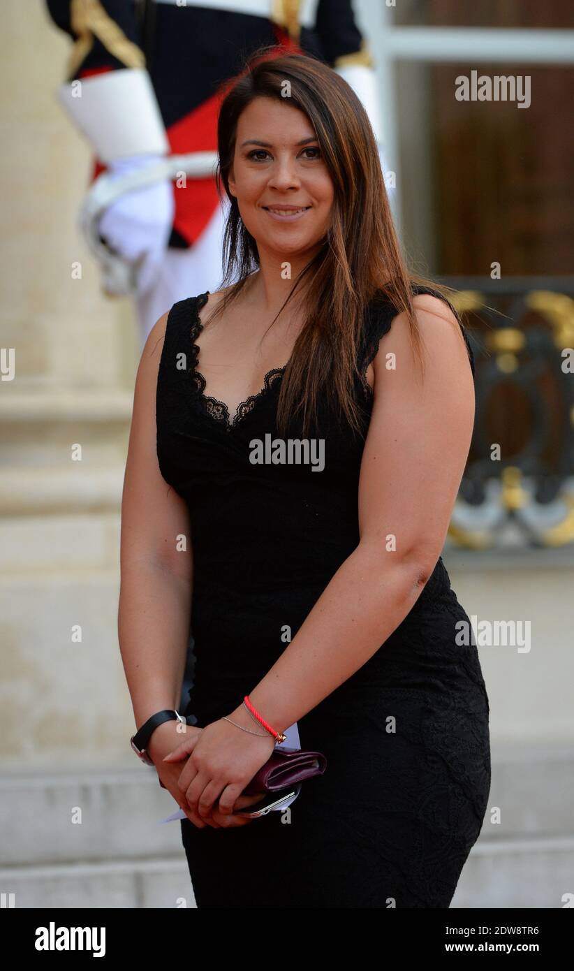Marion Bartoli attends the State Banquet given in honour of HM The Queen Elizabeth II by French President Francois Hollande at the Elysee Palace, as part of the official ceremonies of the 70th Anniversary of the D Day, on June 6, 2014, in Paris, France. Photo by Christian Liewig/ABACAPRESS.COM Stock Photo
