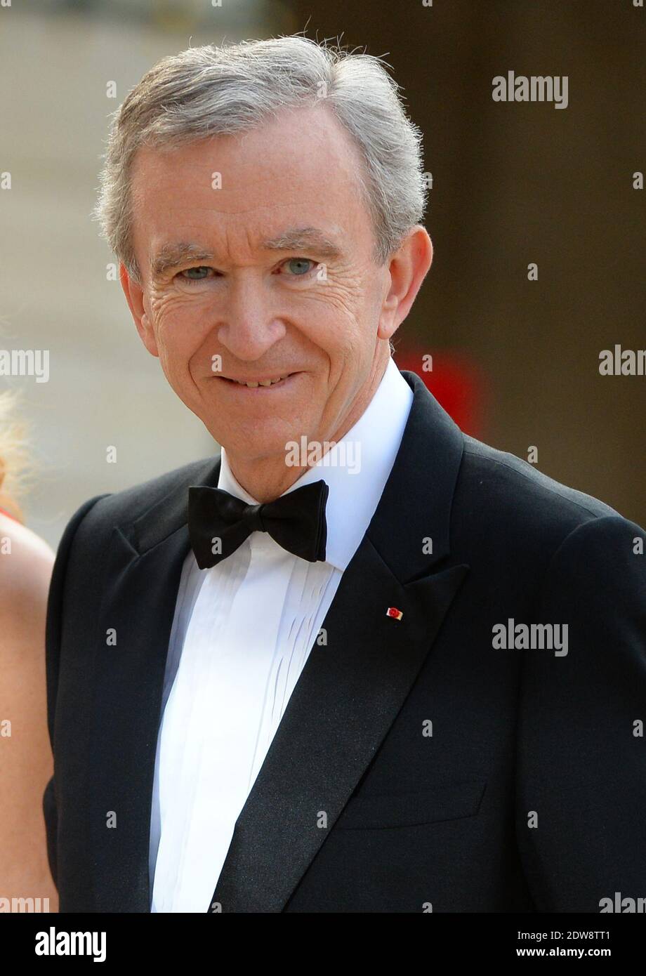 Bernard Arnault attends the State Banquet given in honour of HM The Queen Elizabeth II by French President Francois Hollande at the Elysee Palace, as part of the official ceremonies of the 70th Anniversary of the D Day, on June 6, 2014, in Paris, France. Photo by Christian Liewig/ABACAPRESS.COM Stock Photo