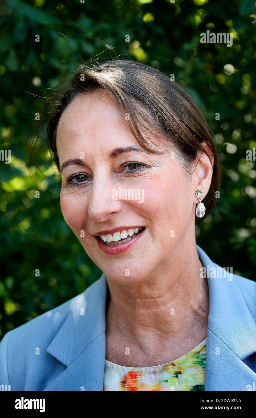 Environment and Energy Minister Segolene Royal visits the Teich