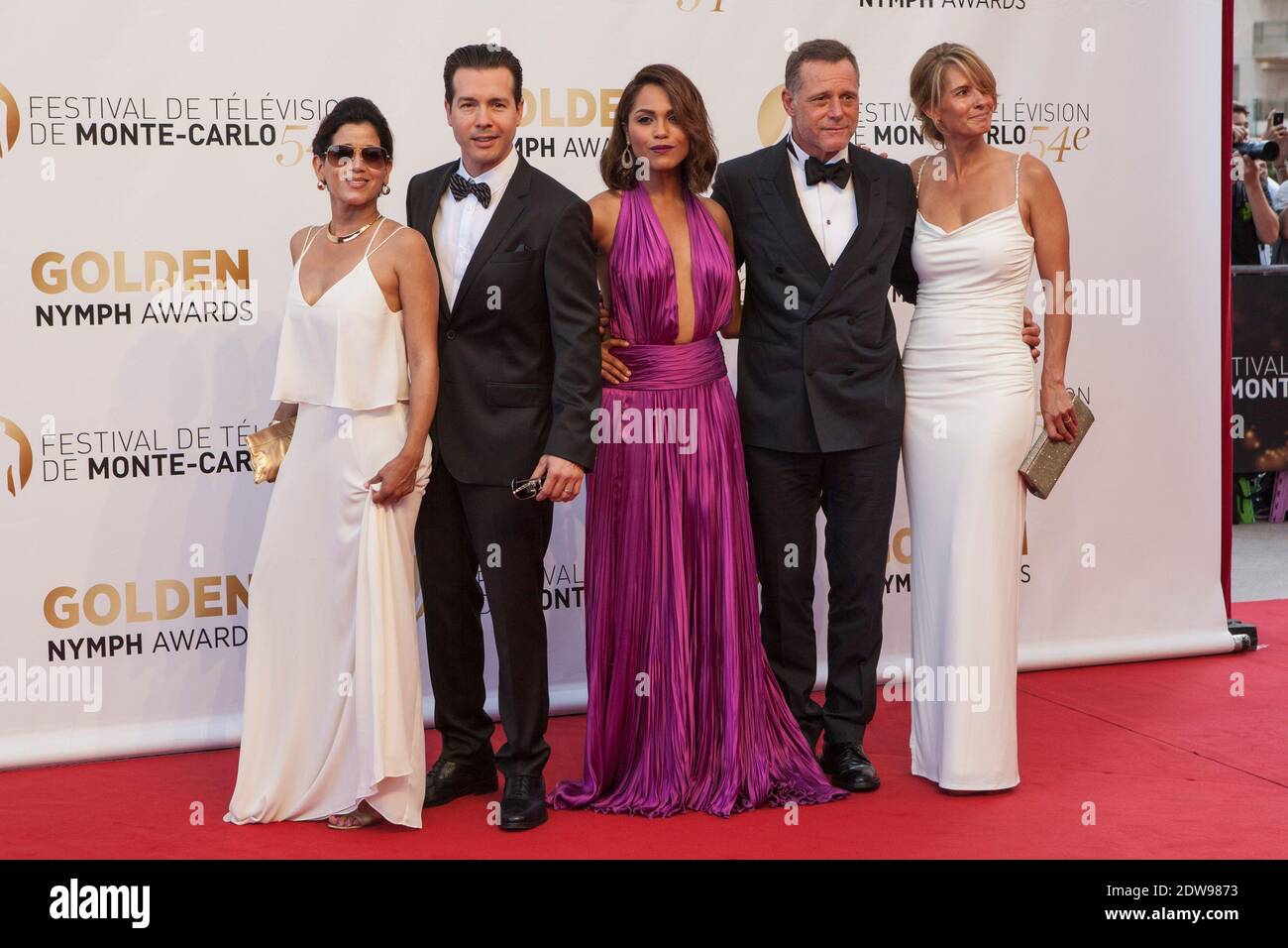 Monica raymund and jason beghe hi-res stock photography and images - Alamy