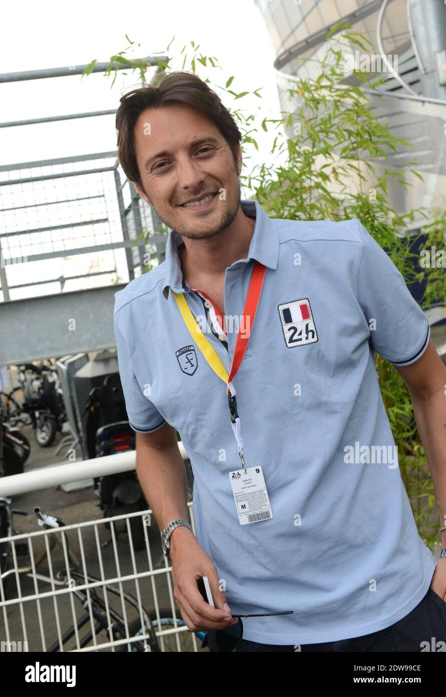 Vincent Cerutti during the 2014 scrutineering and qualifying sessions of the 24 Hours of Le Mans from June the 8th to the 12th 2014, at Le Mans circuit, France on June 11, 2014. Photo by Guy Durand/ABACAPRESS.COM Stock Photo