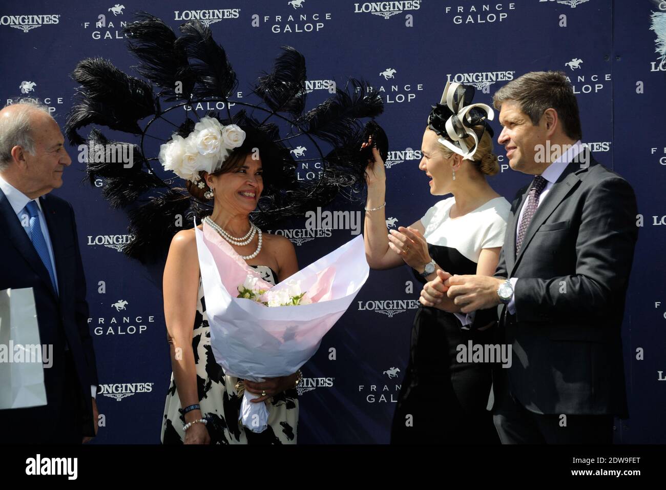 Kate Winslet attending the Prix de Diane Longines 2014 at