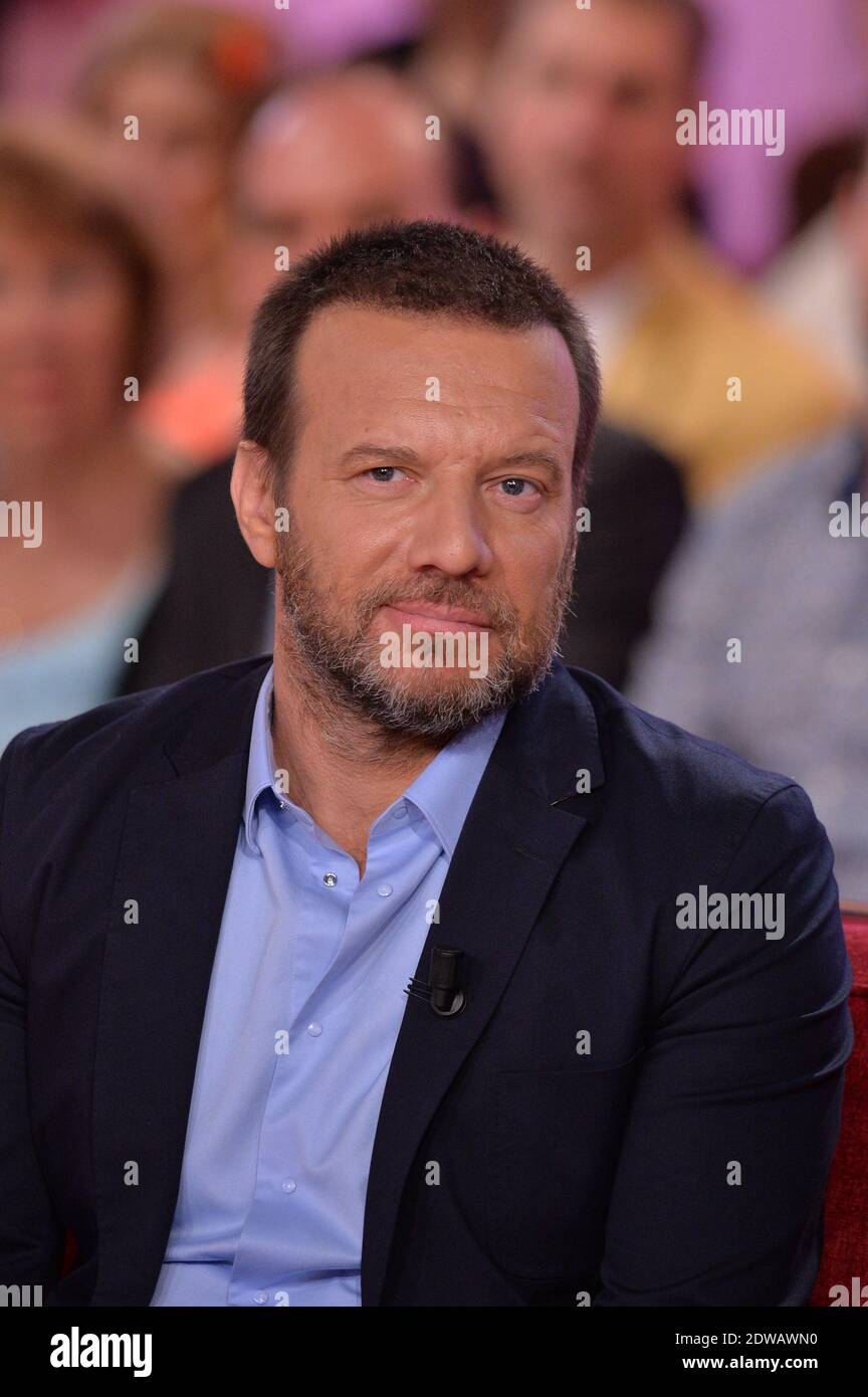 Samuel Le Bihan at the taping of Vivement Dimanche on June 4, 2014 in