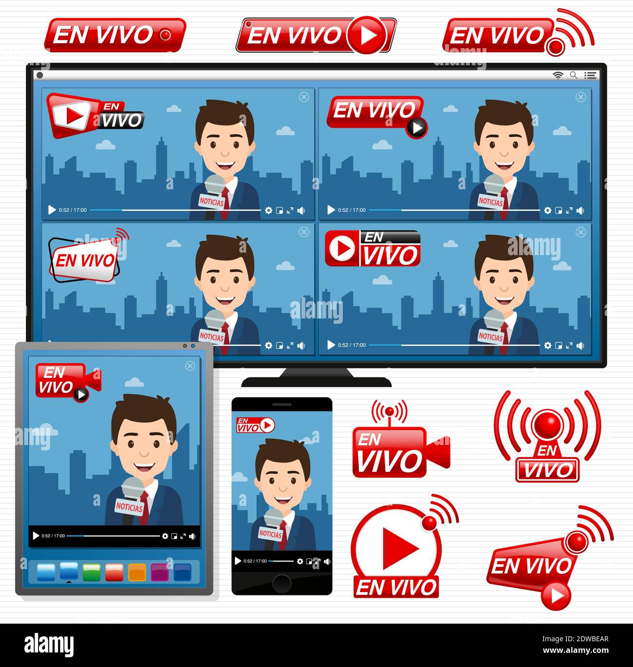 Vivo communication technology Stock Vector Images - Alamy