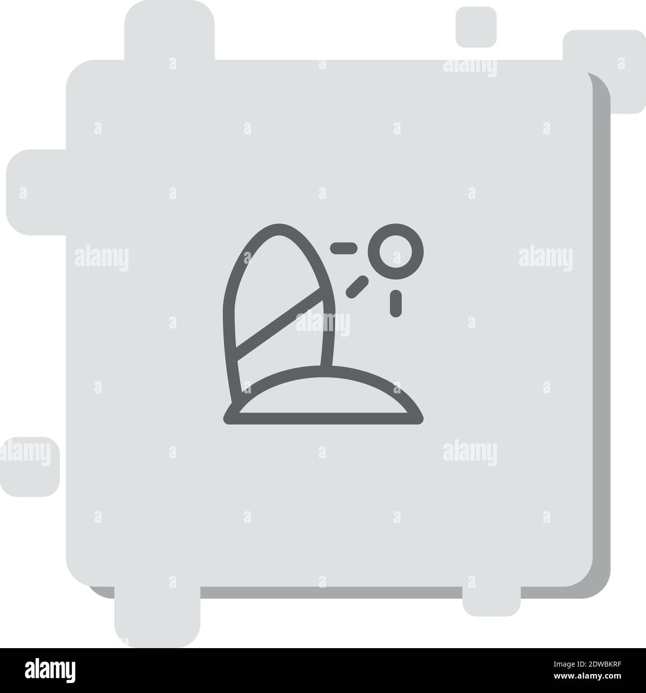 surf vector icon modern simple vector illustration Stock Vector Image ...