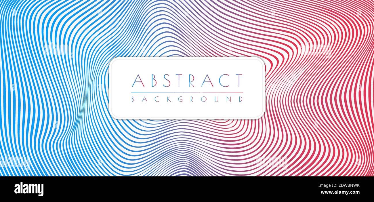 Line dynamic wave pattern colorful design zigzag flow style. vector illustration. Stock Vector