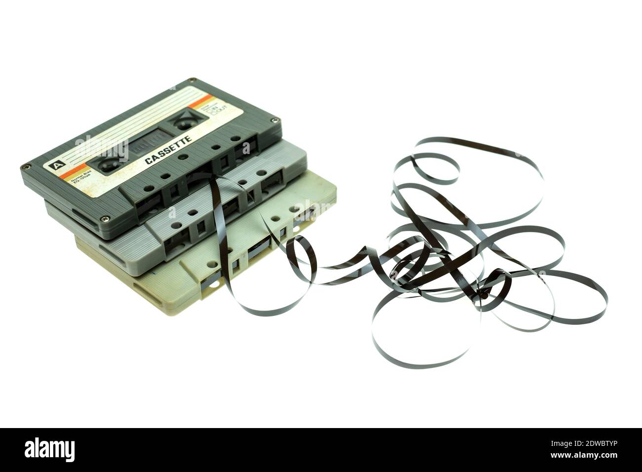 Compact cassettes tape Cut Out Stock Images & Pictures Alamy