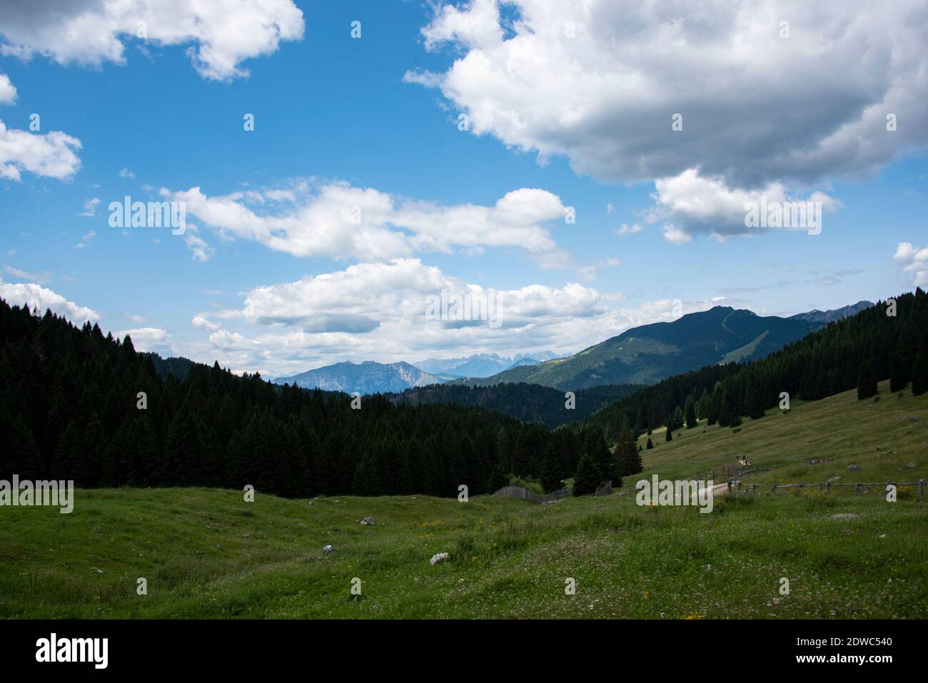 Scenic View Of Landscape Against Sky Stock Photo